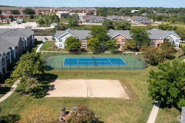 Courts-Tennis and Volleyball