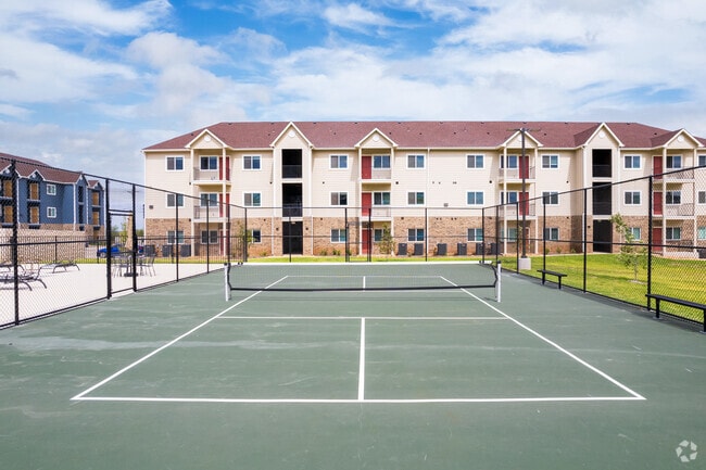 Cancha de pickleball - The Crossroads at Belton Apartments