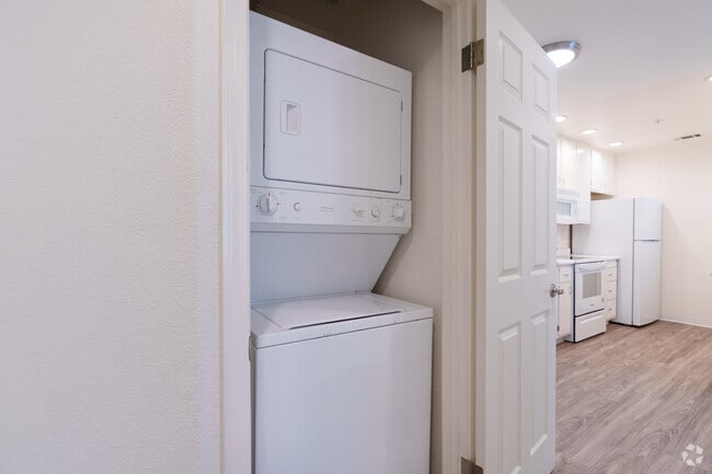 2BR, 1BA - 724SF - Model C - Laundry - Sequoia Grove