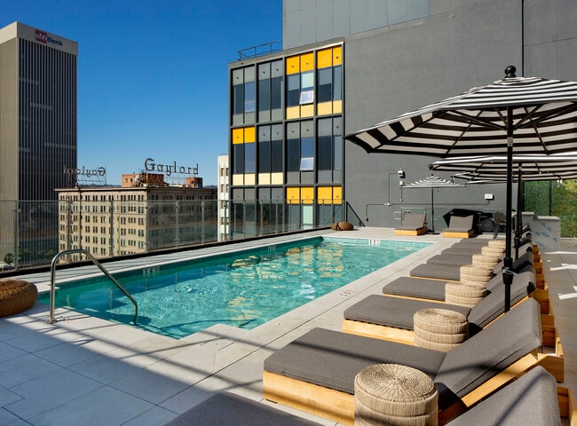 10th Floor Pool Deck - Crosby Apartments