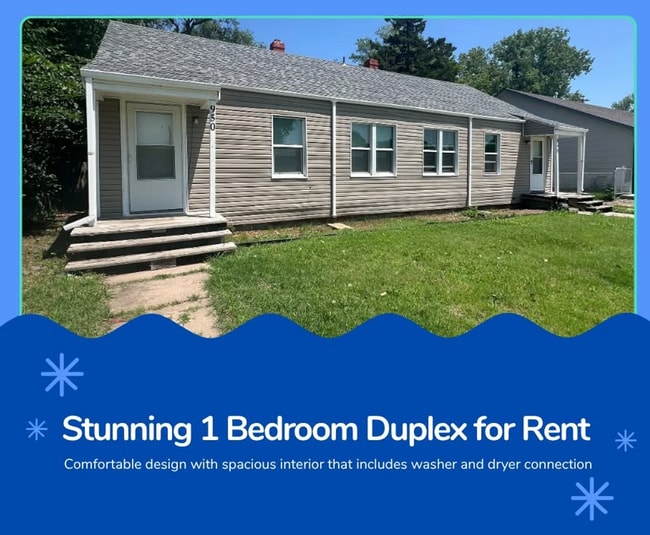 Building Photo - Charming 1 Bedroom 1 Bath Duplex for Rent Northeast Wichita, Near WSU - Prelease Today.