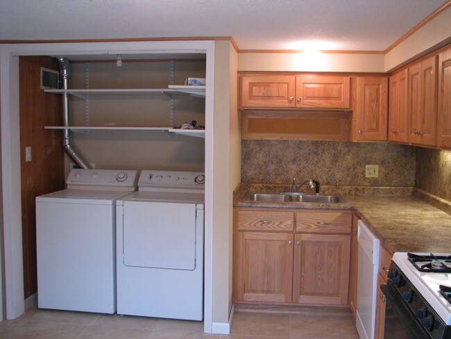 Washer and Dryer (has louvered doors) - 1810 74th St Unit 1