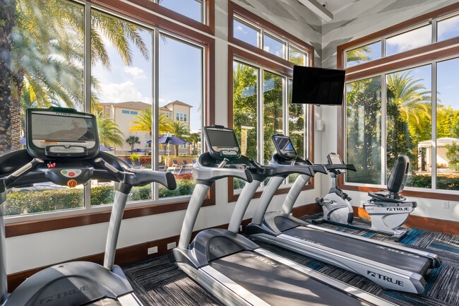Stay energized with treadmills, bikes, and more just steps from home.