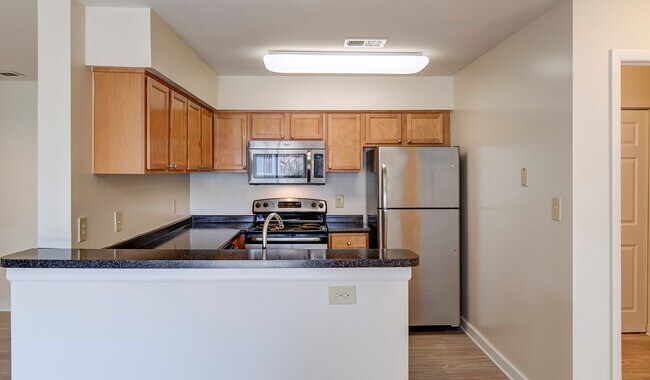 Kitchen with plenty of storage and countertop space