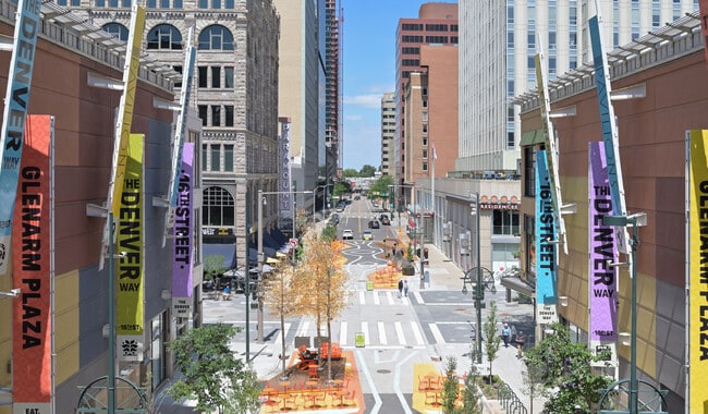 Shop at the Denver Pavilions on 16th Street just steps from your front door