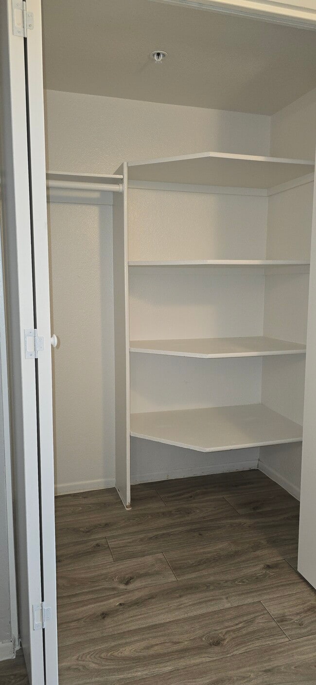 Large storage closet in 2x2 units