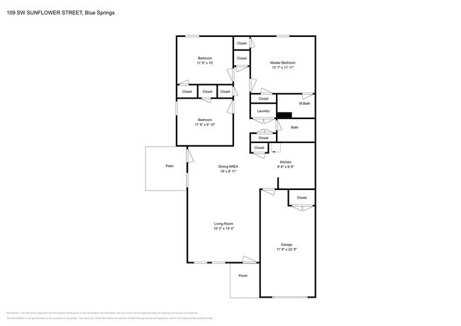 Photo - Charming 3-Bed, 2-Bath Home in Blue Springs