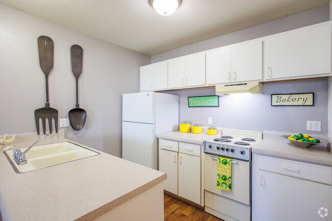 1BD, 1BA Loft - 475SF - Kitchen