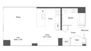 S5T Studio Floorplan