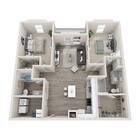 B1 floor plan Arlow at Blue Ridge