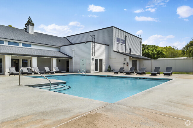 View of pool