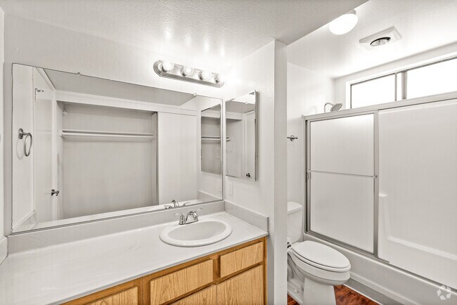 1BR, 2BA - Bathroom