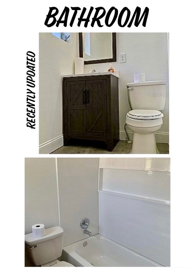 Recently updated bathroom. - 320 Lakeview St Unit 203