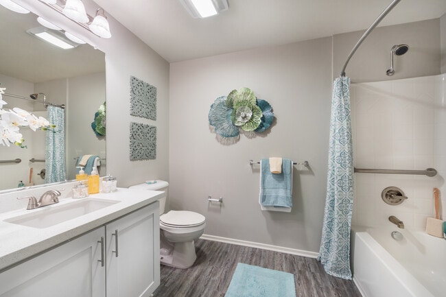 Spacious Model Bathroom