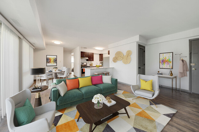 Open Living Room - Parkside Landing Apartments