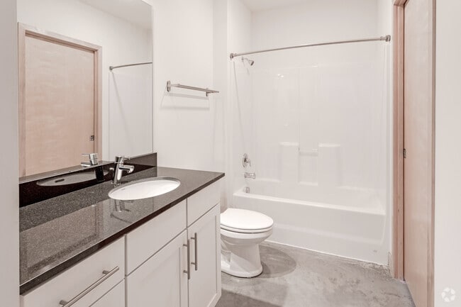 1BR, 1BA - Plan K