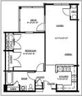 1BR/1BA