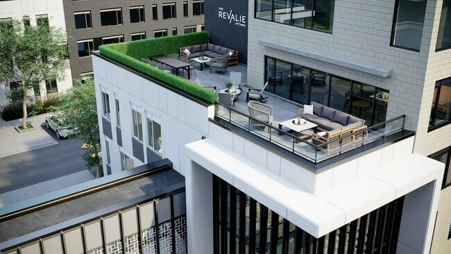 Terrasse sur le toit