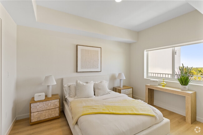 1BR, 1BA - 720SF Bedroom - Deco Green Apartments