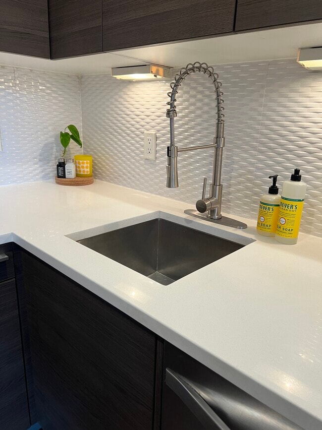 Kitchen sink - 3606 Rock Creek Church Rd NW Unit 204