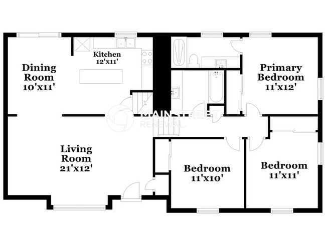 3 Bedroom Pet-Friendly Home in KANSAS CITY, MO with Main Street Renewal