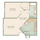 1BR/1BA