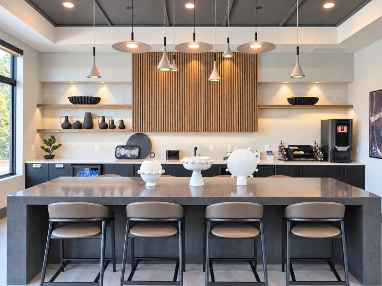Clubhouse Kitchenette with Coffee Machine