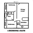 2 BR/1 BA