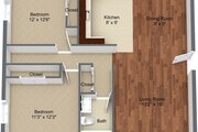 2BR /1BA 3D