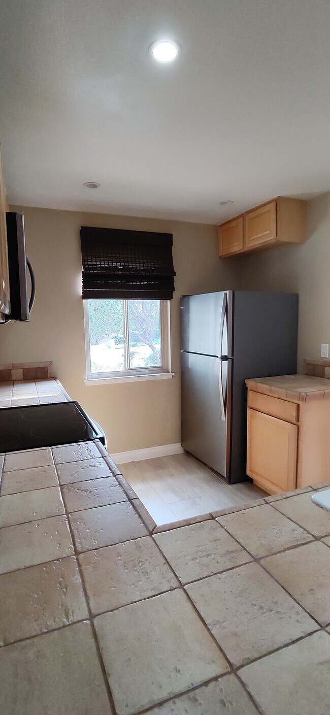 Kitchen view from living room.