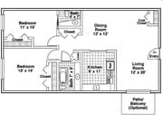 2BR/1.5BA