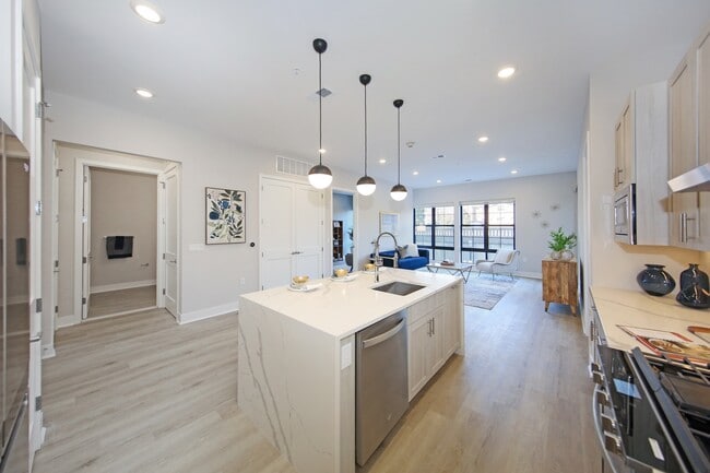 Open floorplans with lots of light