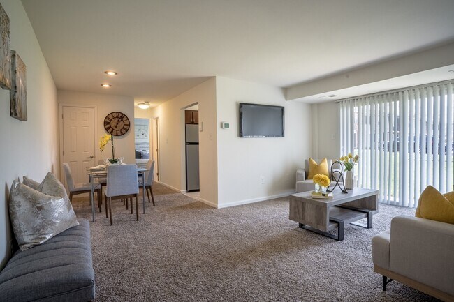 Living/Dining Area-Partially Renovated