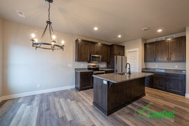 BEAUTIFUL 4 BEDROOM TOWNHOME for rent in Ammon w/ 2 Car Garage! Deposit Free Lease option for qua...