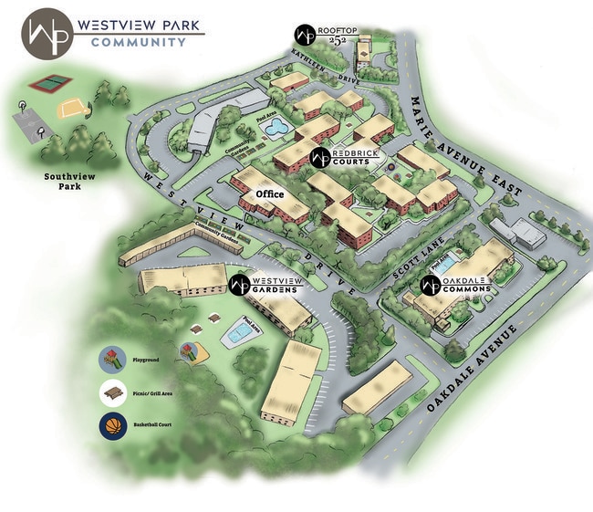 Community Map - Westview Park Community