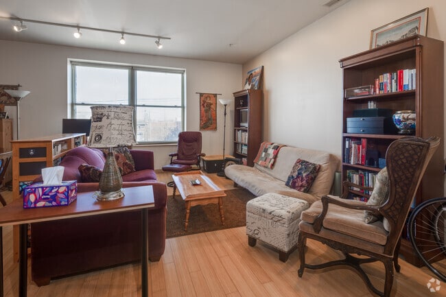 2BR, 1BA - 1,171SF - Living Room - The Hickory