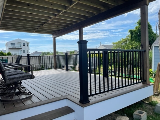 Rear Deck - 20 Gill St Unit B 1st Floor