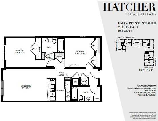 Hatcher Tobacco Flats | Richmond, VA | Starting at $720