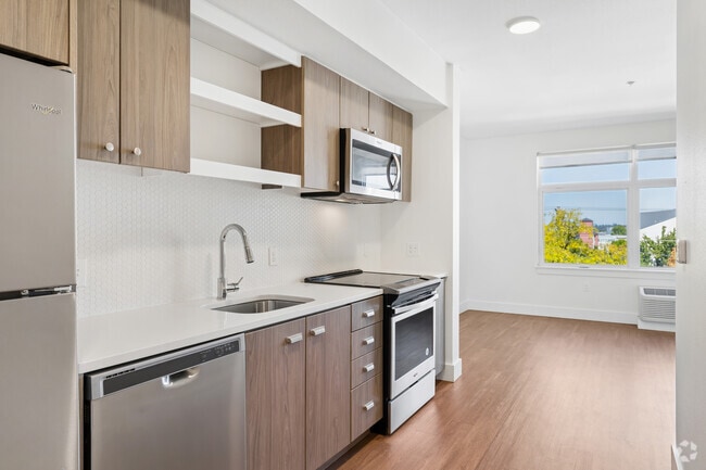 Studio A - 469SF - Kitchen