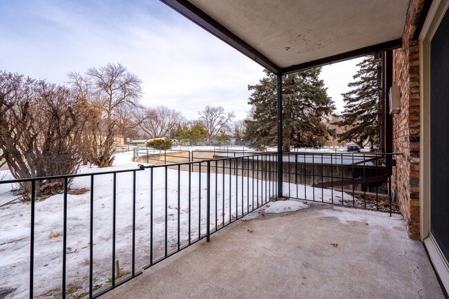 Balcony in some units
