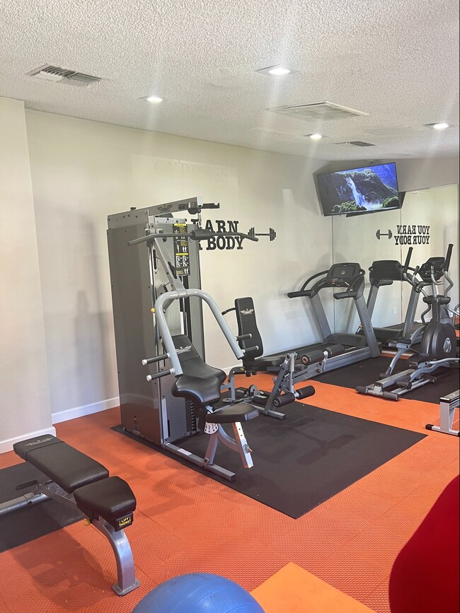 Fitness Center - Cypress Place Apartments