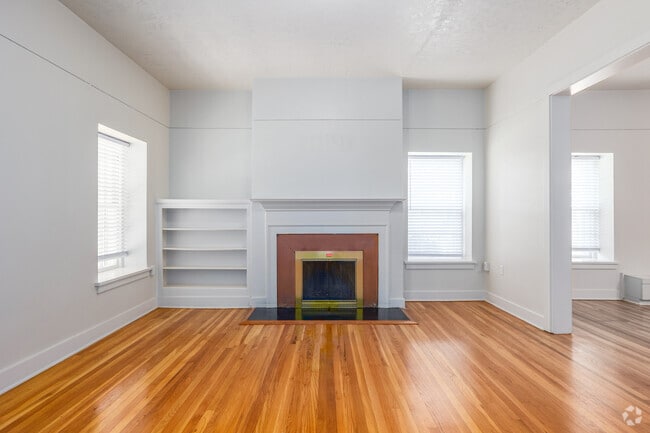 Old Post Quadrangle Home - Living Room