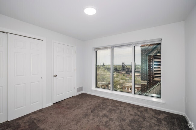 2BR, 1BA - 928SF - Second Bedroom - City Views Apartments