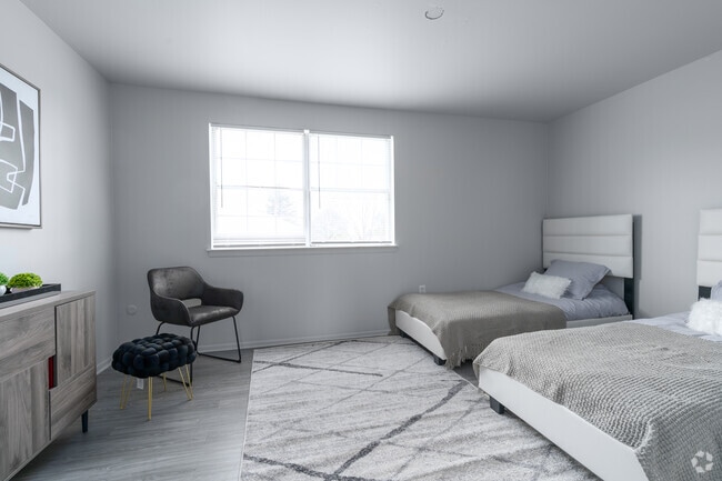 3BR, 2BA - 960SF Bedroom 1