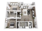 B6 floor plan Harrison Residences