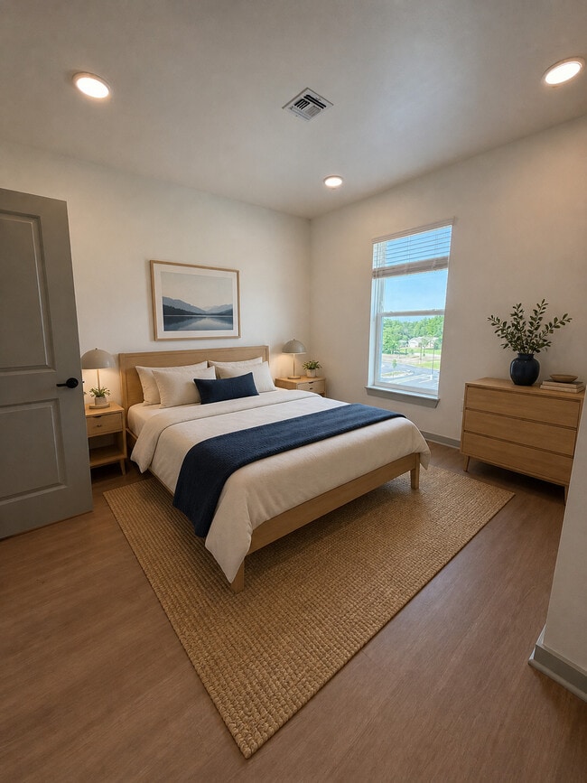 1 bedroom- Bedroom