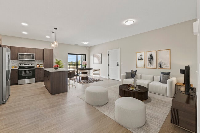 2BR, 2BA - 1092 SF - Beckham 4A - Arcadia Apartments