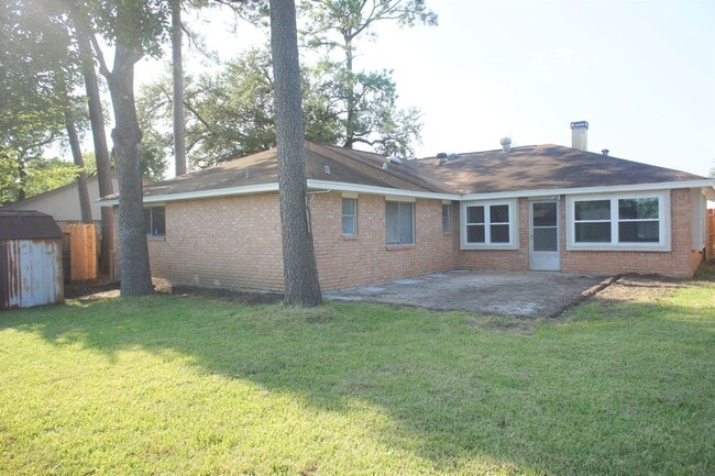 Back yard - 14910 Scotter Dr