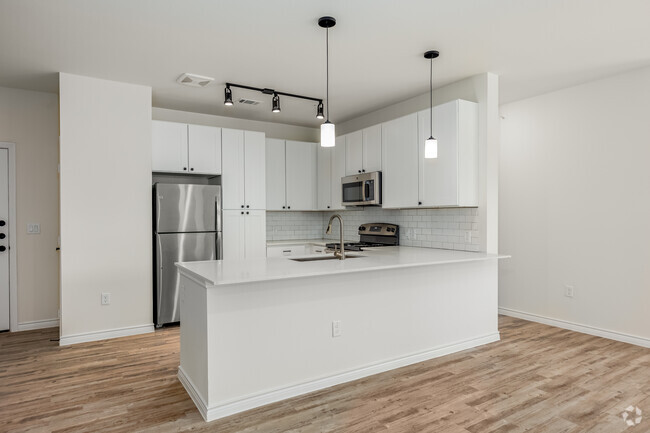 Phase 2 Kitchen - Residence at Gateway Village Apartments