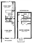 1BR/1.5BA